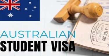 Australian Study Visa Application Form for International Students